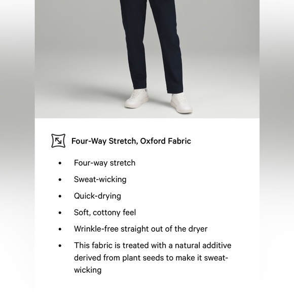 Lululemon Mens Commission Long-Sleeve Shirt Size Large - Picture 6 of 9